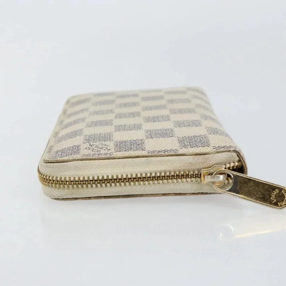 LOUIS VUITTON Damier Azur Zippy Wallet Long Wallet N60019 LV Auth BA8381 - Picture 8 of 16